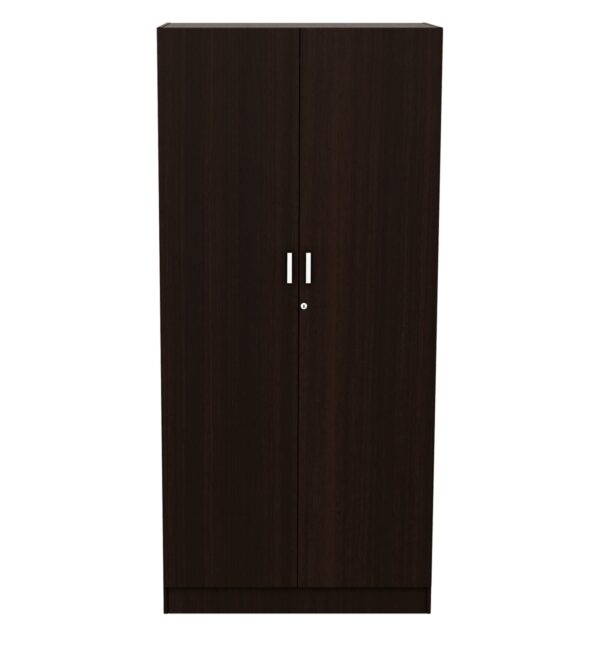 LivWoods | Modern Genesys Elegance 2 Door Wardrobe in Wenge Finish - Image 4