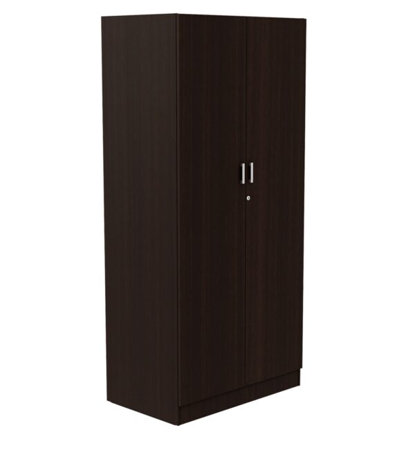 LivWoods | Modern Genesys Elegance 2 Door Wardrobe in Wenge Finish - Image 6