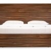 LivWoods | Dark Walnut Queen Bed with Functional Box Storage and Engineered Wood - Image 2