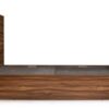 LivWoods | Dark Walnut Queen Bed with Functional Box Storage and Engineered Wood - Image 4